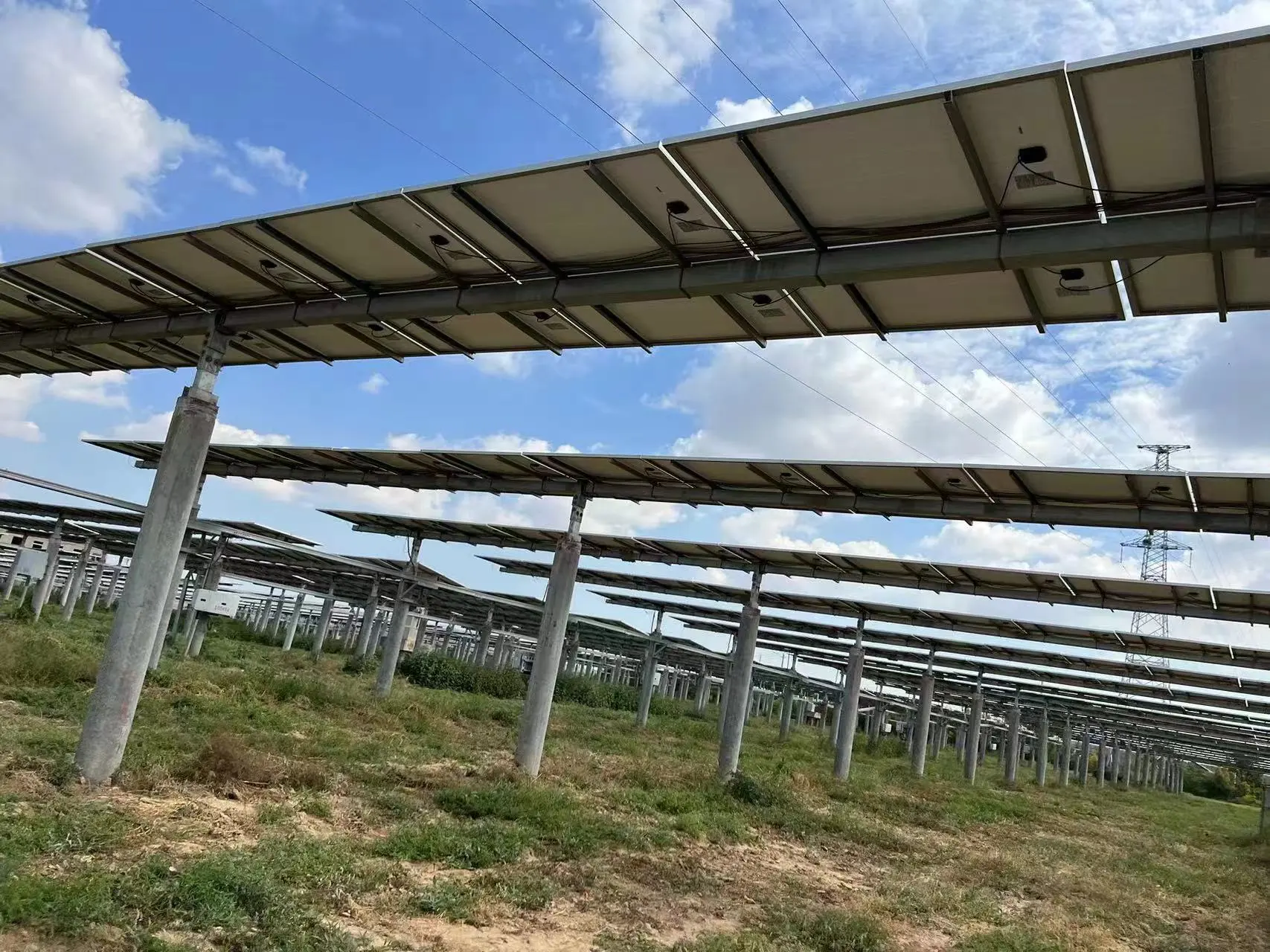 Solar Tracking System in Weinan Project in Shanxi